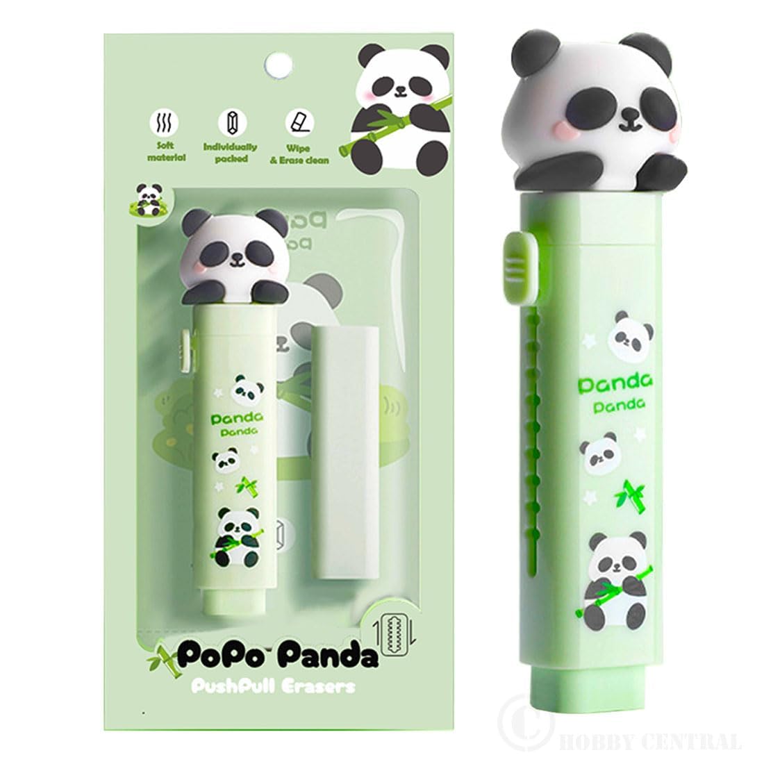 Geeta Store Retachable Rubber Stick Eraser for Students and Kids Retachable Eraser Pen Panda Theme (Pack of 1) (B0CY56T6Z3) Amazon Price History, Amazon Price Tracker