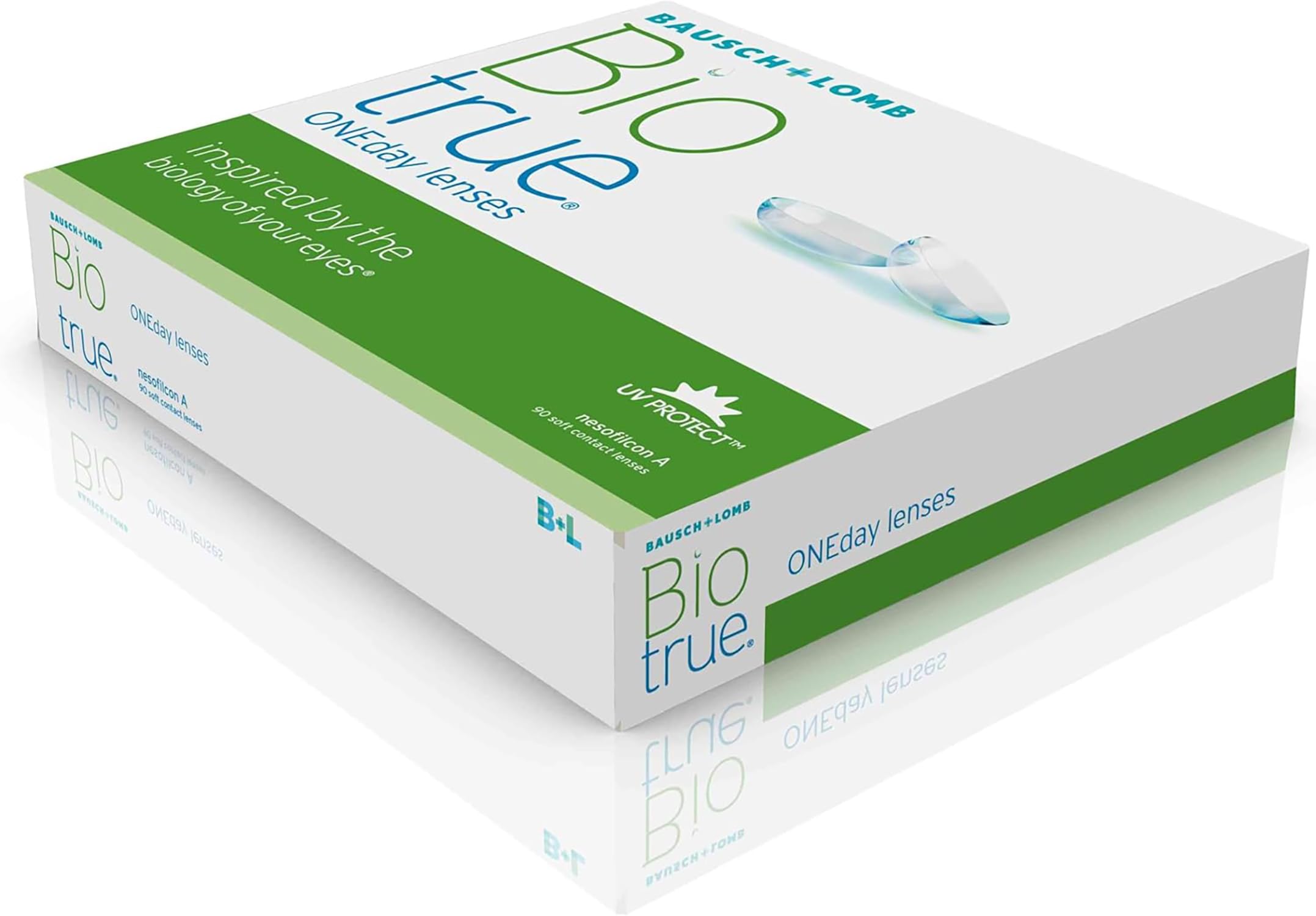 Biotrue ONEday BAUSCH + LOMB lentillas diarias esféricas, 90 unidades / 8.6 BC / 14.20 DIA / -04,25