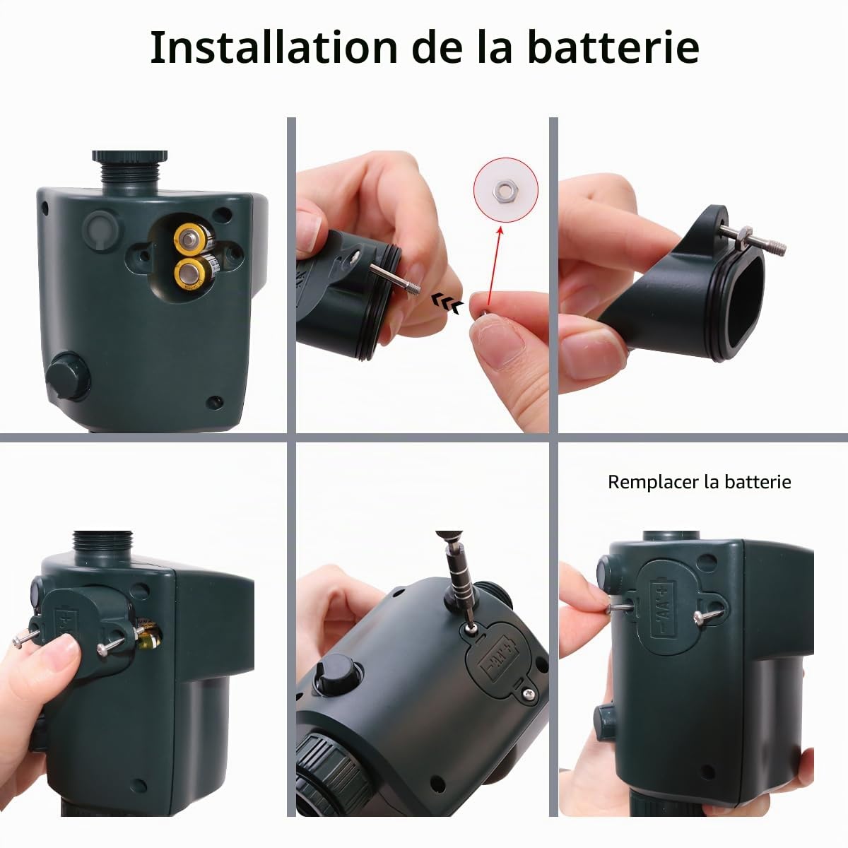 Arroseur activé par le mouvement pour dissuader les animaux chats, oiseaux, chiens répulsif extérieur pelouse détecteur de mouvement arroseur d'eau pour jardin