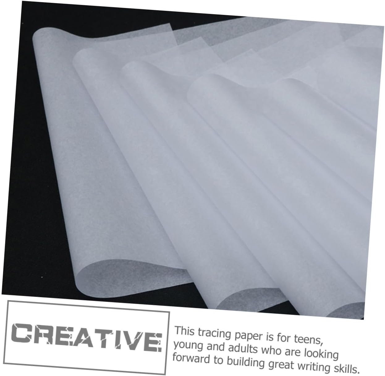 LALAFINA 16k Tracing Paper Calligraphy Supply Copying Paper for Handwriting Exercises 5pcs for Sketching and Painting Accessories