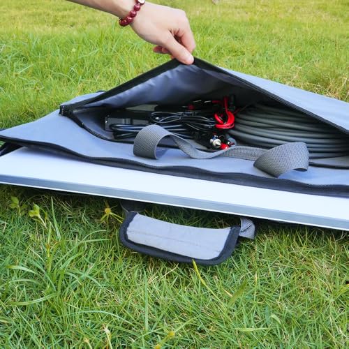 XTAR starlink bag gen 3 starlink travel case, starlink storage box Outdoor Travel Bag, starlink carrying case for Starlink GEN 3 Dish and Accessories, Gray/black2