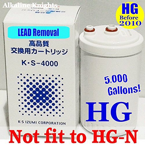 3 Filtros De Repuesto HG Premium Para Máquina Enagic Kangen