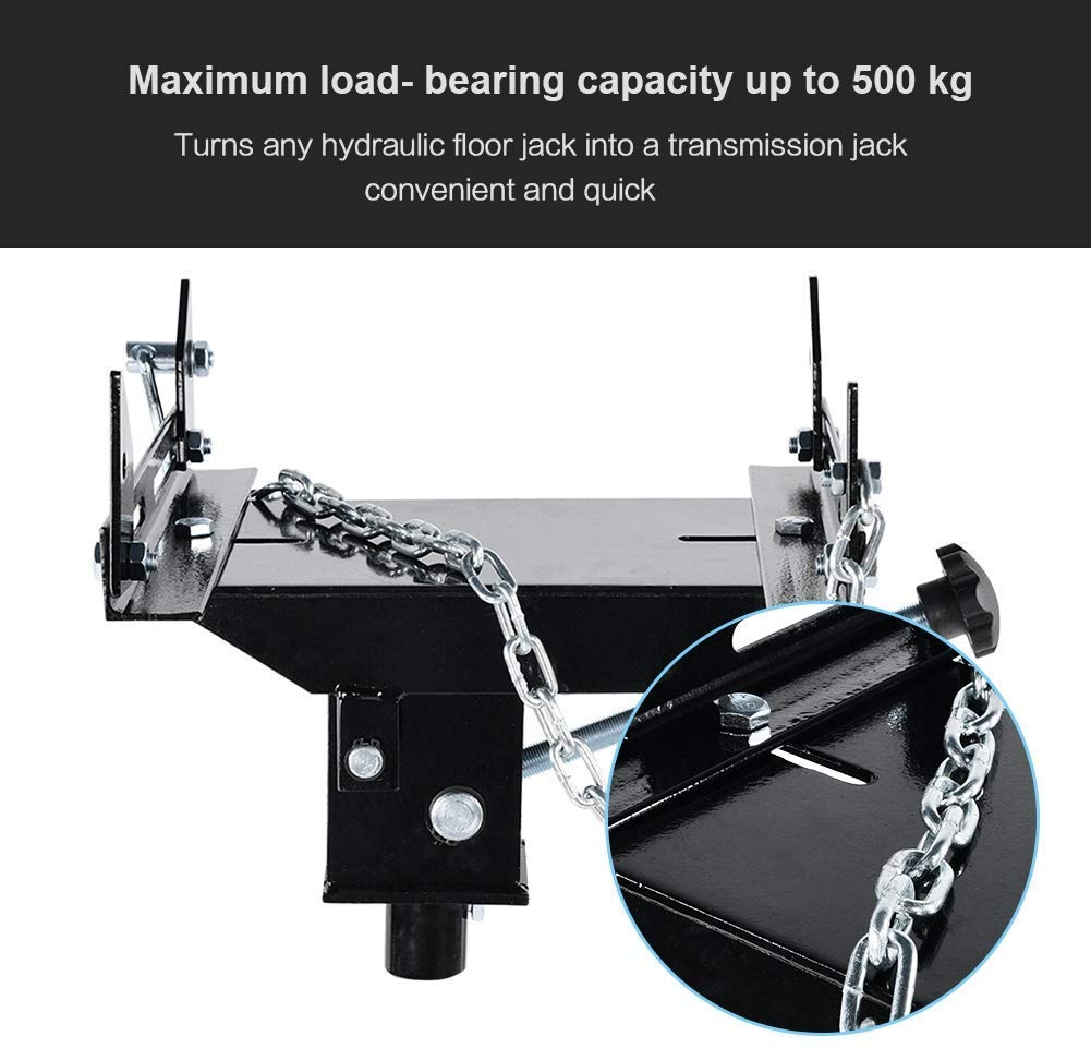 Adaptador para elevador de transmisión, elevador de coche autoajustable, adaptador para elevador de transmisión y motor de 0,5 toneladas
