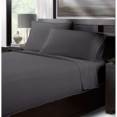 Luxurious Hotel 1200 Thread Count 100 Cotton Sateen Sheets Queen Size Set - 4 Piece Premium Ultra Soft