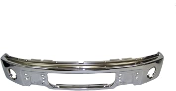 FOR FORD F150 2009-2014 FRONT BUMPER FACE BAR CHROME WITH FOG LAMP HOLES FO1002411