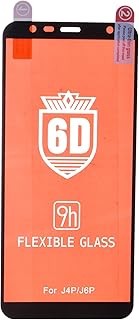 Front 6D Glass Screen Protector for Samsung Galaxy J4 Plus/J6 Plus - Clear/Black