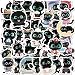 Bluradio 112PCS Cartoon Style Black Cat Stickers Pack
