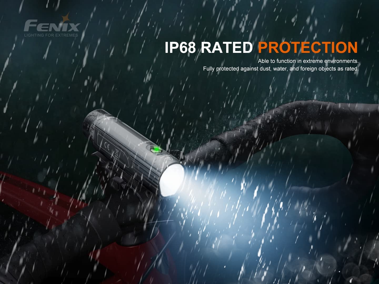 fenix BC21R v3.0 - Luz para Bicicleta de montaña y Senderismo