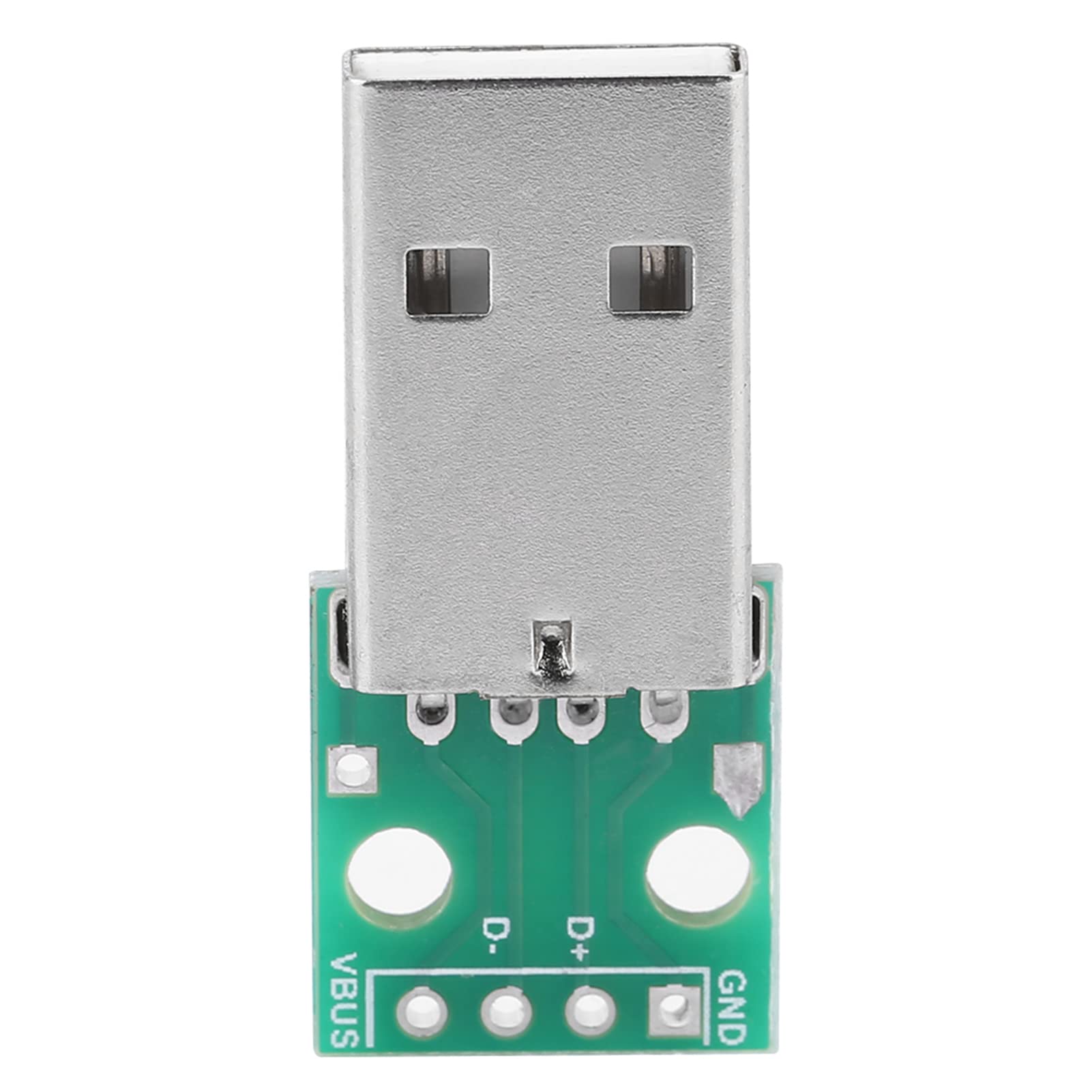 USB typ A męski na DIP płytka przyłączeniowa 10 sztuk wysokiej jakości 4-pinowe rozstaw 2,54mm dla majsterkowiczów projektów elektronicznych projekt płytki prototypowej zasilacz