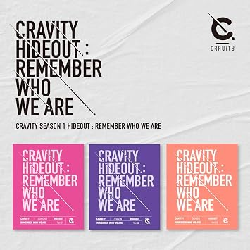Starship Entertainment CRAVITY - CRAVITY SEASON1.[Hideout Remember WHO WE are] Album+Pre-Order Benefit+Folded Poster 3 ver.