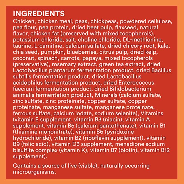 WholeHearted Grain-Free Weight Control Chicken and Pea Recipe Dry Cat Food 5 lbs.