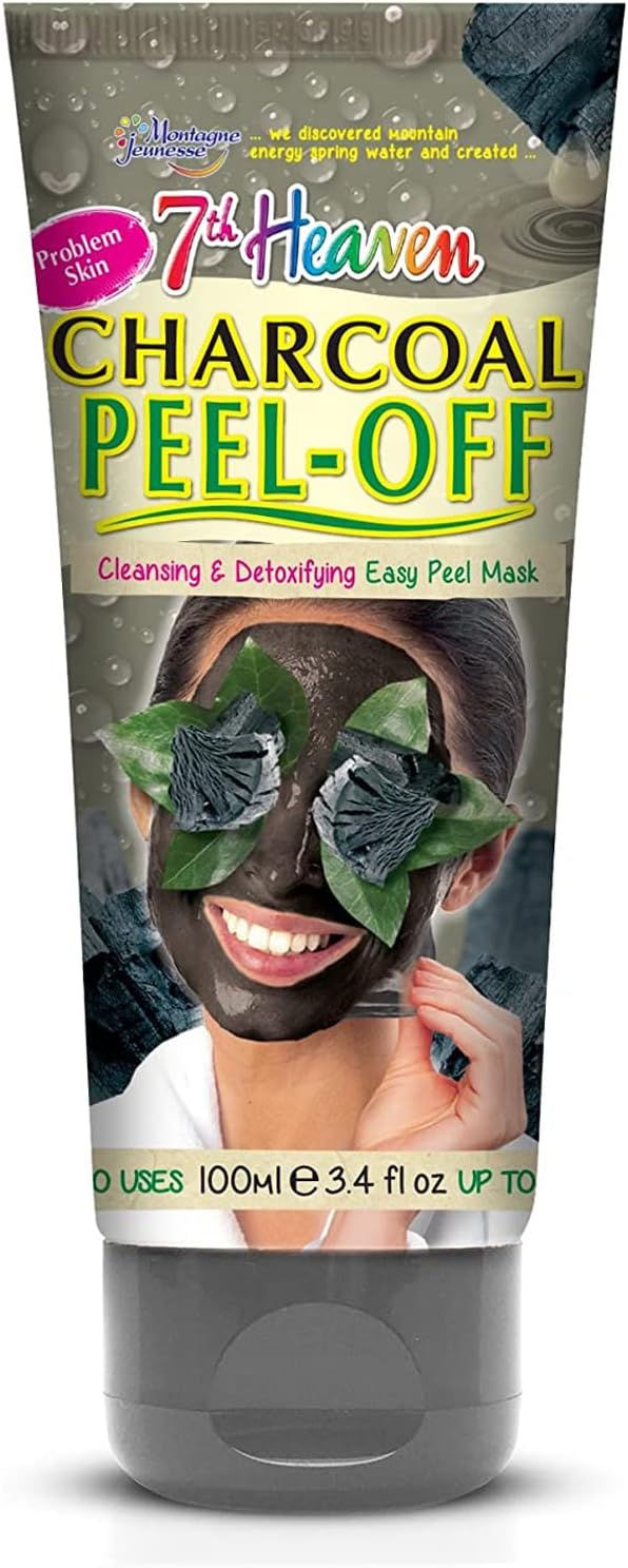 7th Heaven Montagne Jeunesse Charcoal Peel Off Mask, 100 ml
