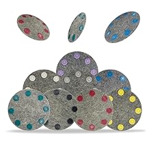 StonePro DOT Diamond on Top - 17" Marble Polishing & Restoration Pad - 3500 Grit