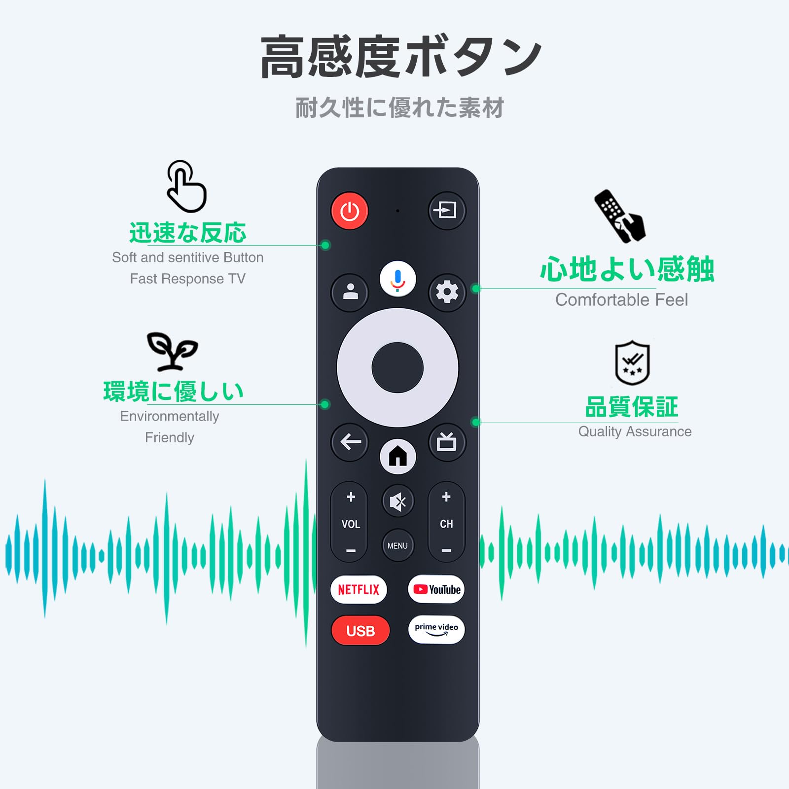 Amazon | テレビリモコン for YAMAZEN 山善チューナーレステレビ用