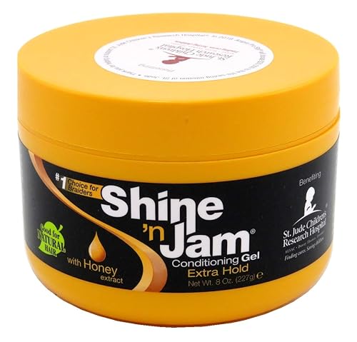 Shine N Jam Gel acondicionador extra Hold 8 onzas paquete de 3