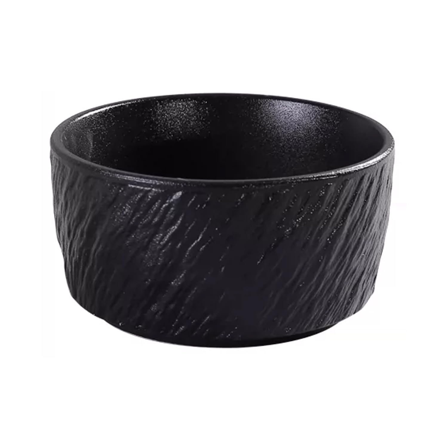 YTSMZX Soup Bowls Noodle Bowls Ceramic Salad Bowls Ceramic Deep Bowls Microwave and Dishwasher Safe Frosted Glaze,1000ml,Black