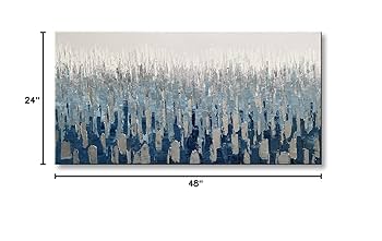 Amazon.com: AIANHUA Blue Memory Art Abstract Artwork Hand