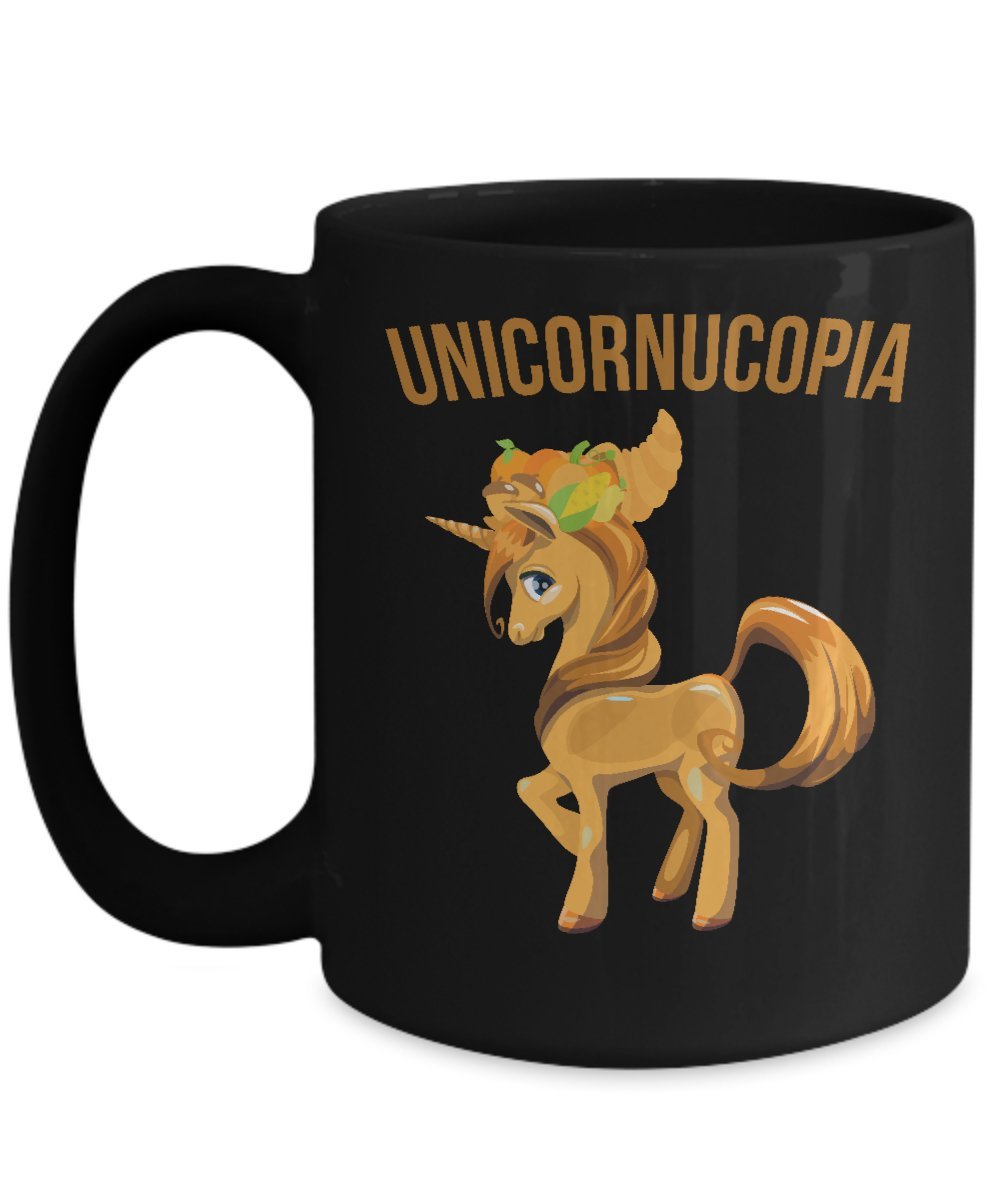 Unicornucopia Unicorn Autumn Mashup Coffee Mug