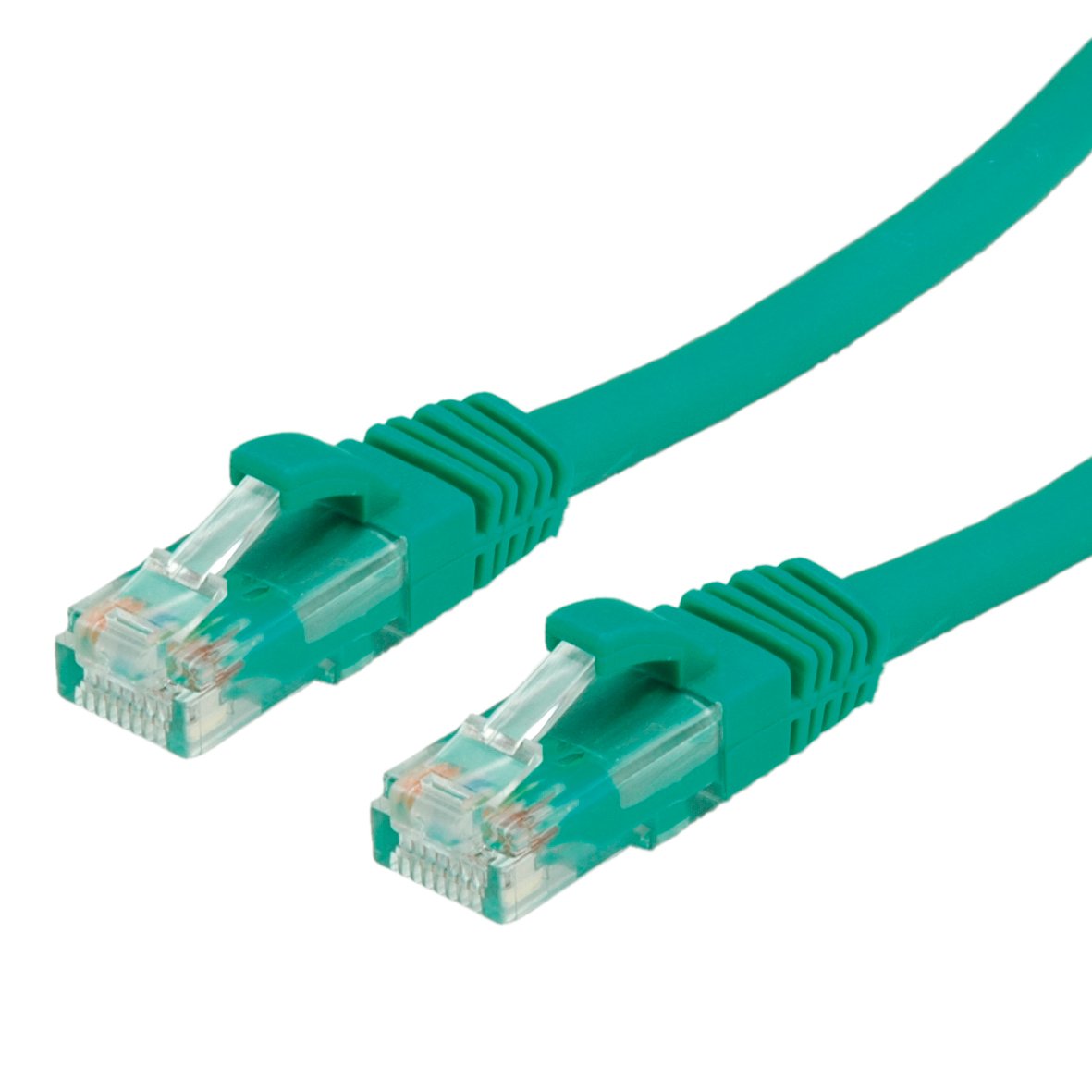 VALUE Cordon LAN Cat 6 Component Level | Câble réseau UTP Ethernet avec connecteur RJ45 | vert 1 m