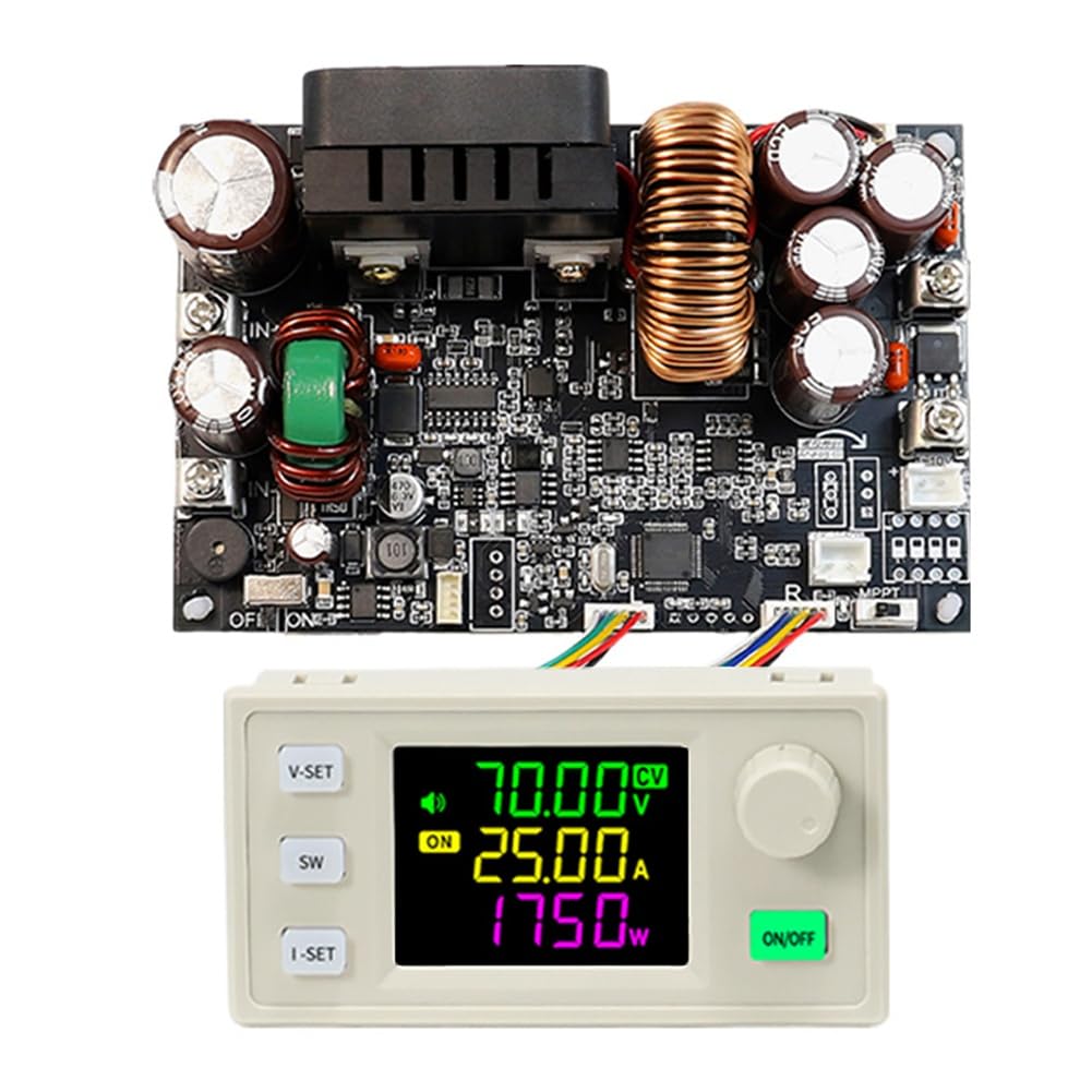 Alimentation XY7025 avec Écran Couleur pour Réglage Précis Tension et Courant 1750W