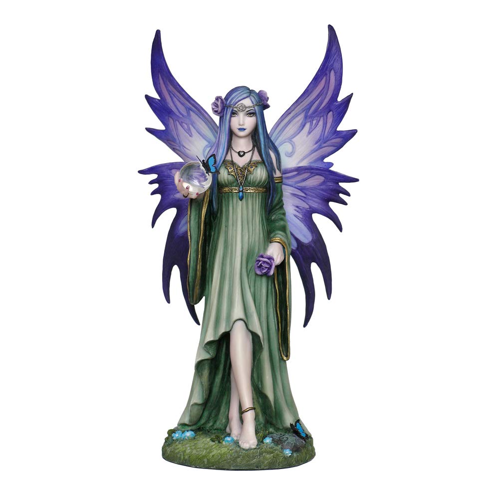 Anne Stokes Mystic Aura Fairy Figurine Gothic Fairy Ornament 23cm - IN STOCK