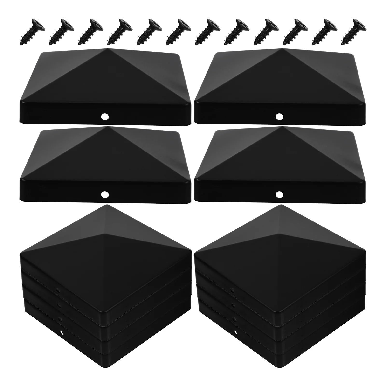 Mwahju One Color 12 Pcs Fence Post Caps For Fences