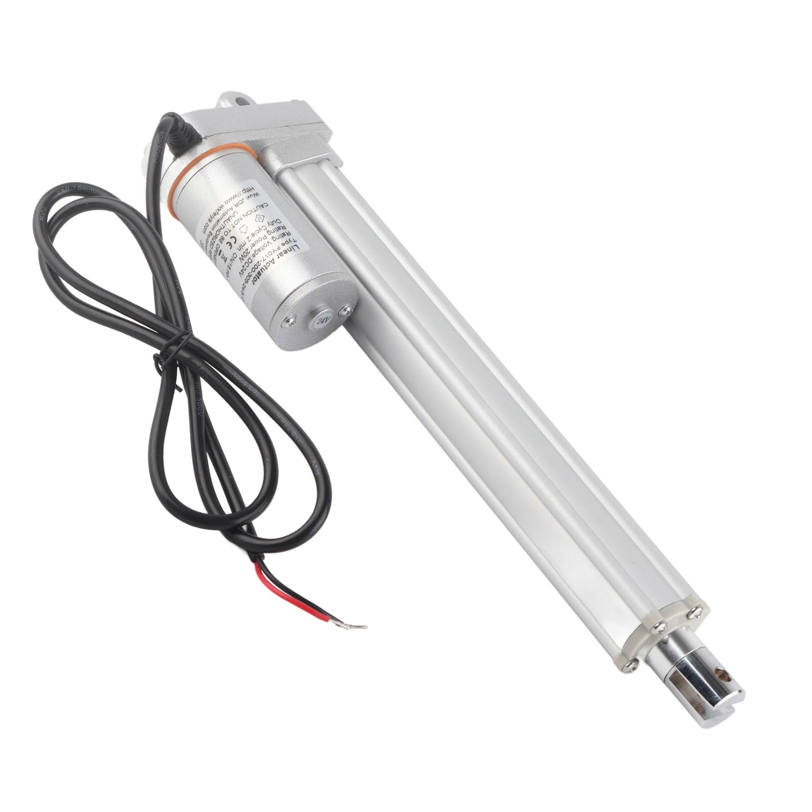 FY017 Actuador Lineal Multifuncional Empuje DC Motor Lineal Eléctrico Poste Telescópico 200mm Carrera 24V