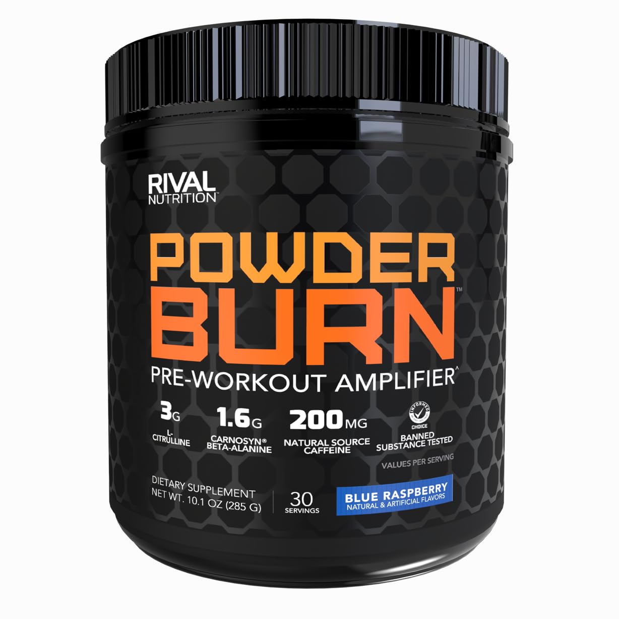 Powder Burn Blue Raspberry
