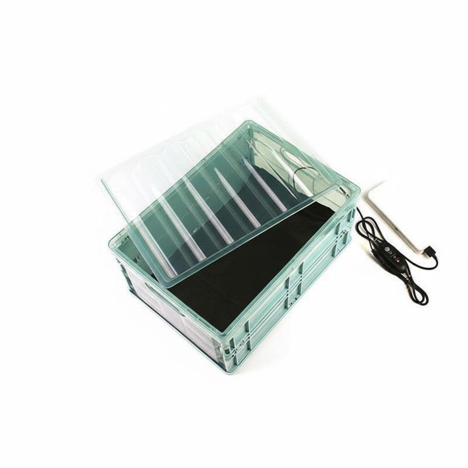 Heated Pet Warming Chamber Constant Temperature Bird Warming Chamber Box Space Saving Pet Heating Box for Fowl Keepers, Veterinarians, Indoor, Home Large Box+Heater|Pet Supplies| Dog Supp-image-21