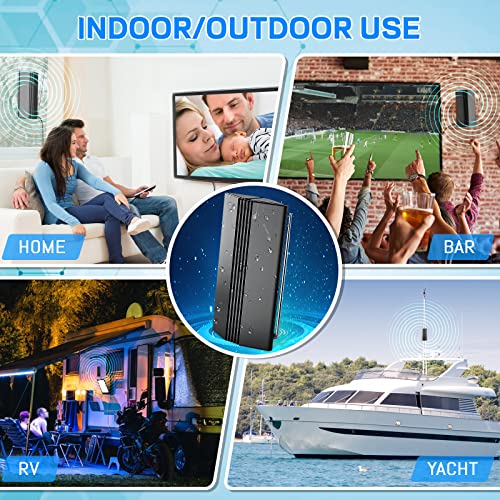 Tvsnet Tv Antenna For Smart Tv With Amplifier - Digital Antenna For Tv 420+ Miles Range - Waterproof Portable Hd Antenna For Indoor Or Outdoor - 4K / 1080P #TOP5