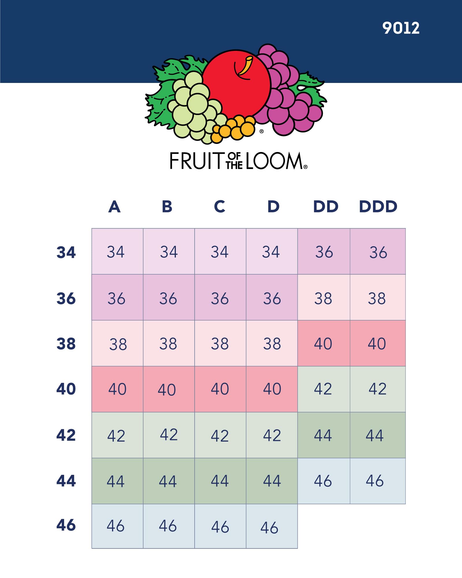 Fruit of the Loom Biustonosz sportowy Kobiety Fruit Of The Loom Damski biustonosz sportowy Built Up Tank Style (3 w zestawie)