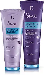 Eudora Kit Siàge Revela Os Cachos Shampoo + Condicionador (Nova Versão)