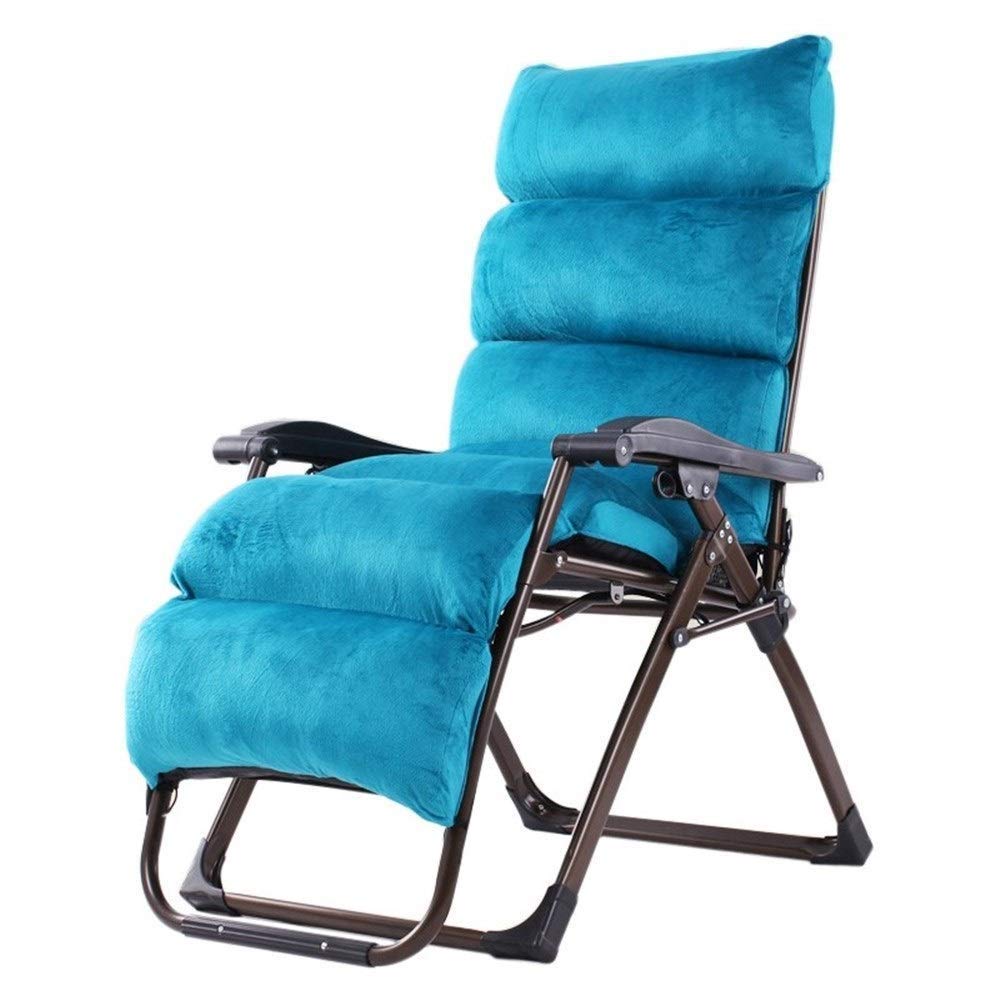 Transat de jardin zero gravity avec coussin épais chaise longue de plage