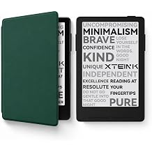 XTEINK X3 3.7" E-Ink eBook Reader with Slim Magnetic Case, Forest Green