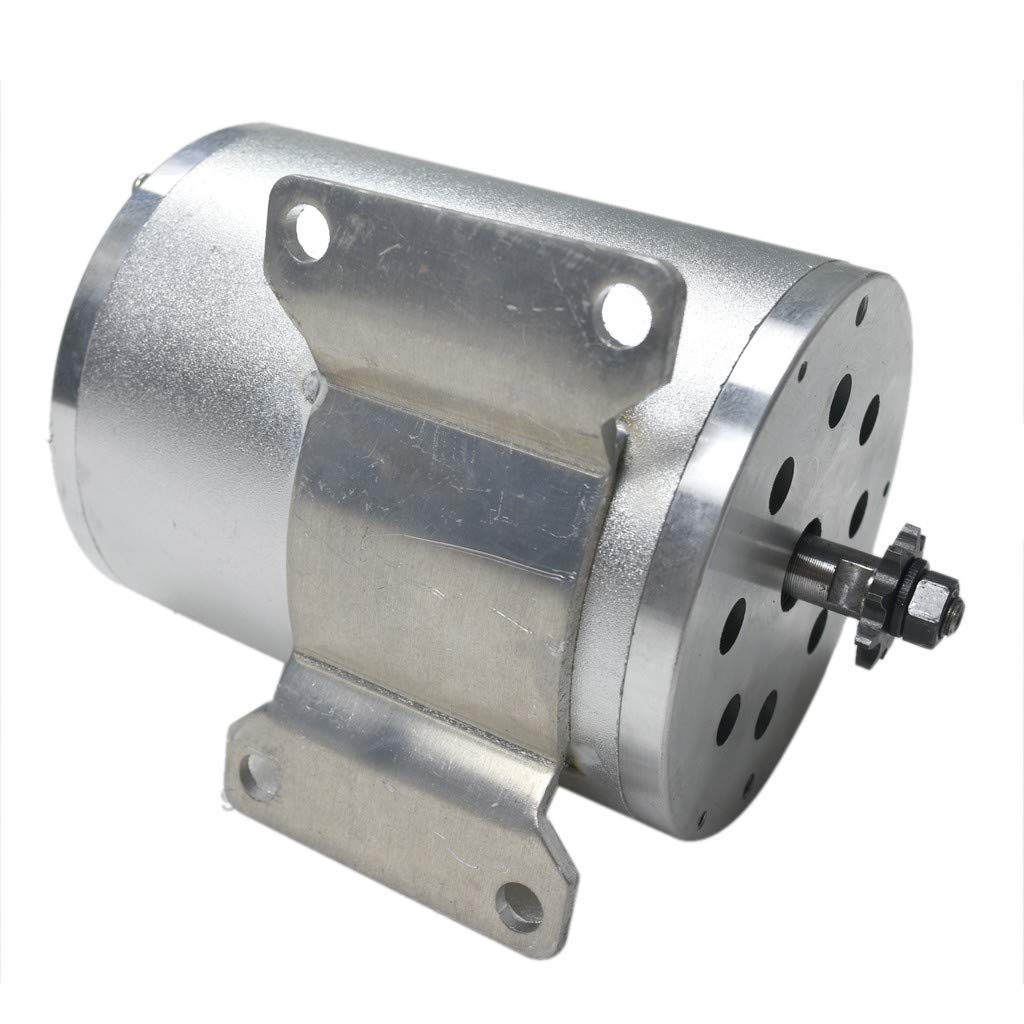 48V 1800W Brushless DC Motor for E-Bike, Scooter, ATV, Go Kart, Mini Bike, Golf Cart, T8F 9T Sprocket, 4500 RPM, Torque ≥3.5-12N.m - High Performance for Electric Vehicles & DIY Projects