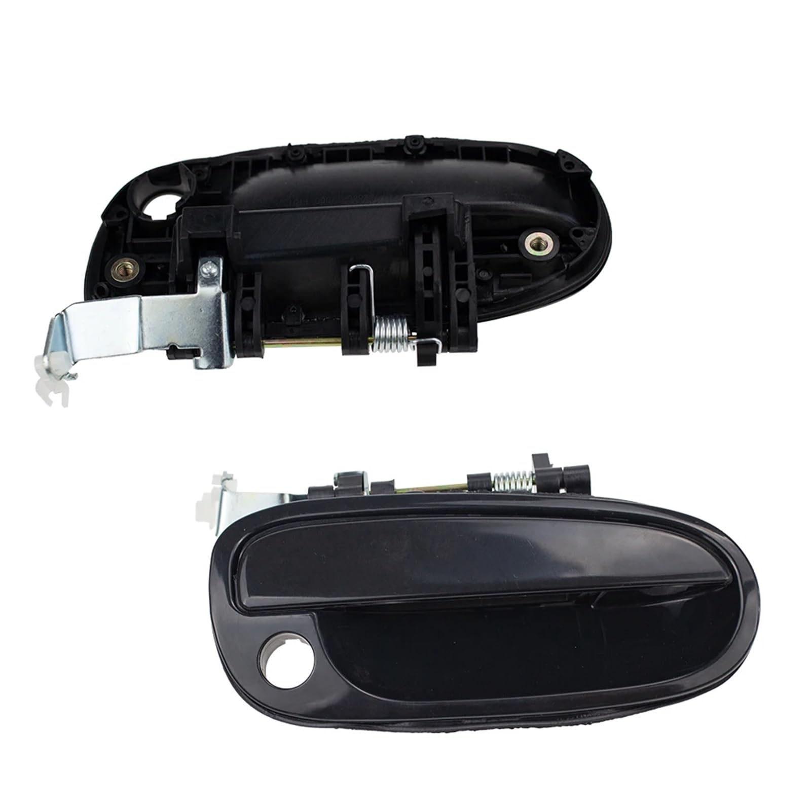 Rynvrncoe 1 Pcs Rear Right Car Door Handle For Hyundai For Matrix For Lavita 2001-2010 82650-17000 82660-17000 83650-17000 83660-17000 Car Exterior Door Handle Front Rear(1 Pcs Rear Right)