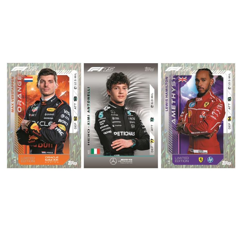 Confezione Topps - Turbo Attax Formula 1 2025 - Carte commerciali - 1 Starter + Custodie esclusive Collect-it