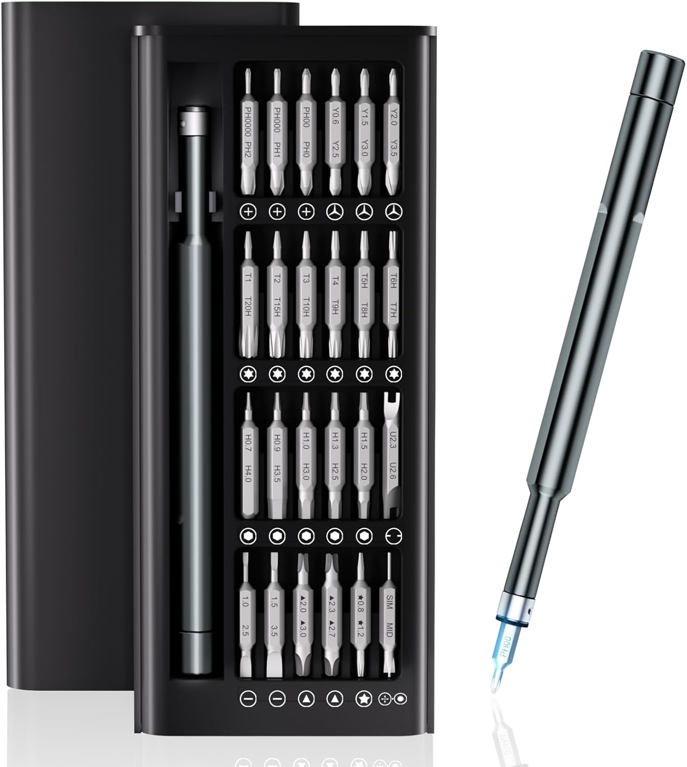 Small Precision Screwdriver Set,50 in 1 Professional Magnetic Mini Screwdriver Repair Tool Kit for PC,Computer,Laptop,Iphone,Cell Phone,MacBook,Tablet,Watch,Eyeglasses Electronic Ring Doorbell