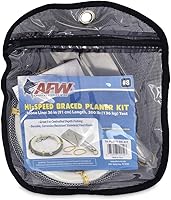 Vista 3 de AFW American Fishing Wire Planer Board con hoja de acero inoxidable resistente a la corrosión - Uso para arrastre de profundidad controlada en alta