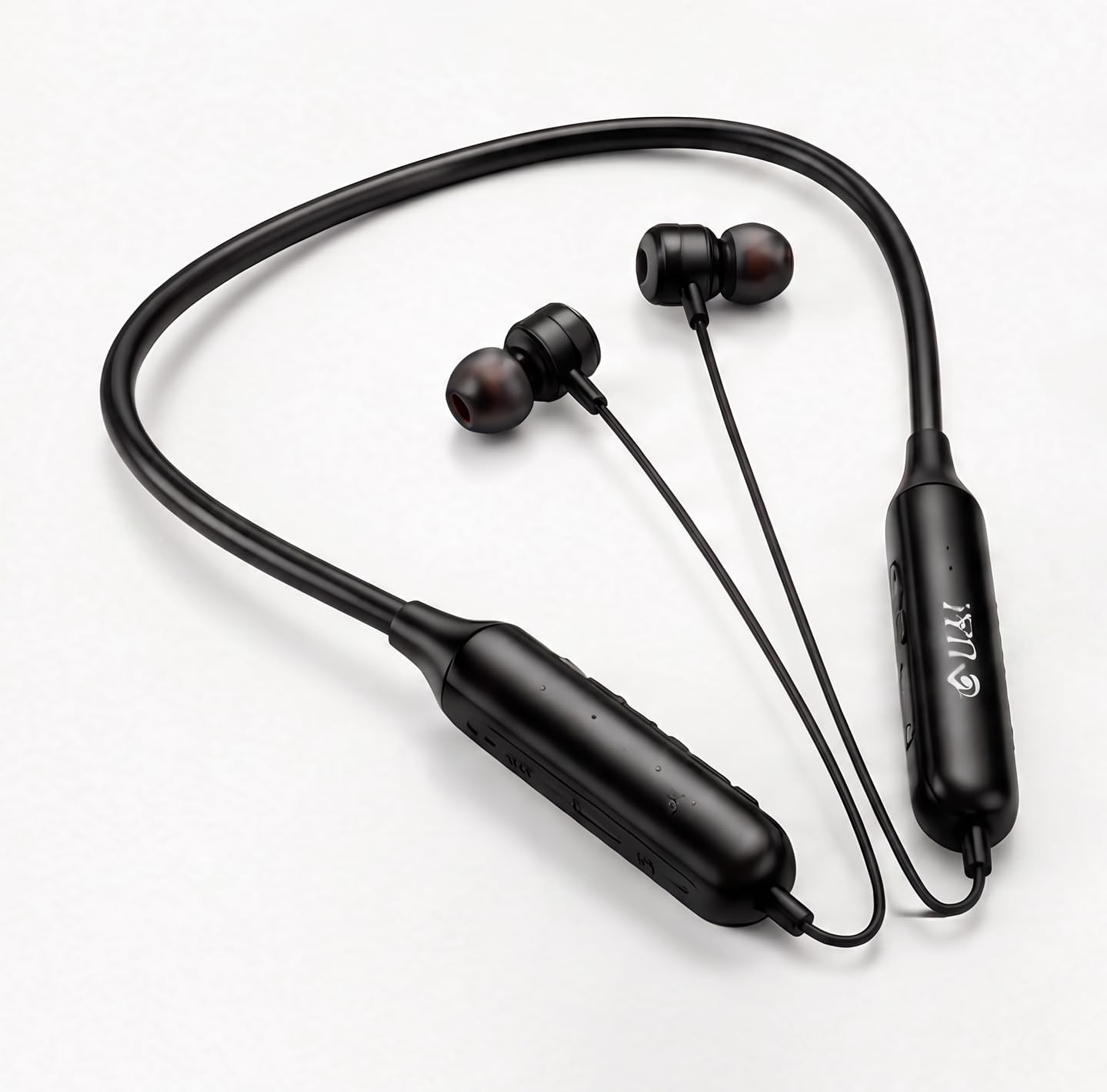 U&I Wired Neckband Earphones (Multi Color) (UINB 3339) | 300H Standby Time, 0.065 Low Gaming Lag, 20H Music Playback, True Bass Sound, Built-in Rechargeable Battery-image-20