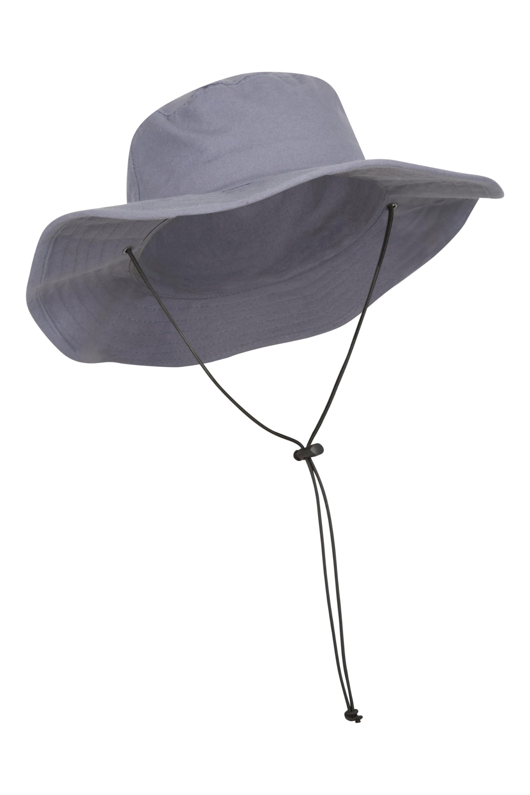 Mountain Warehouse Australian Brim Hat - UV Protection Sun Cap, Lightweight, Inner Sweatband - for Holidays, Running, Hiking & Outdoors Blue One Size