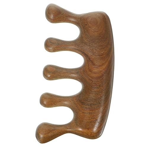 HEALLILY Peine de masaje para la cabeza, peine desenredante, peine de masaje, peine de cuero cabelludo, peine de masaje portátil, peine de masaje