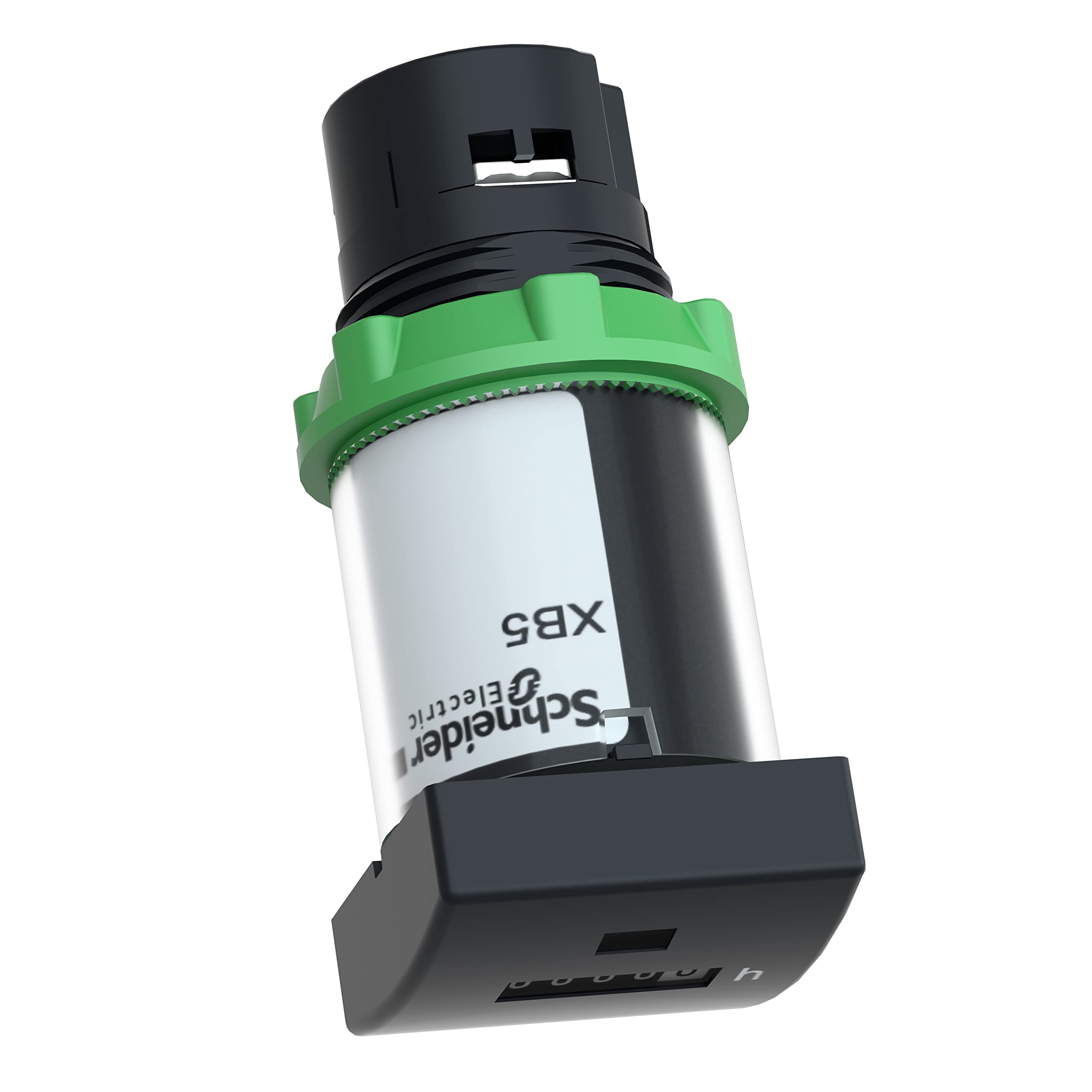 Schneider Electric XB5DSM Contador Horario, Pantalla 5 Dígitos, Mecánica 230-240 V Ca 50 Hzc