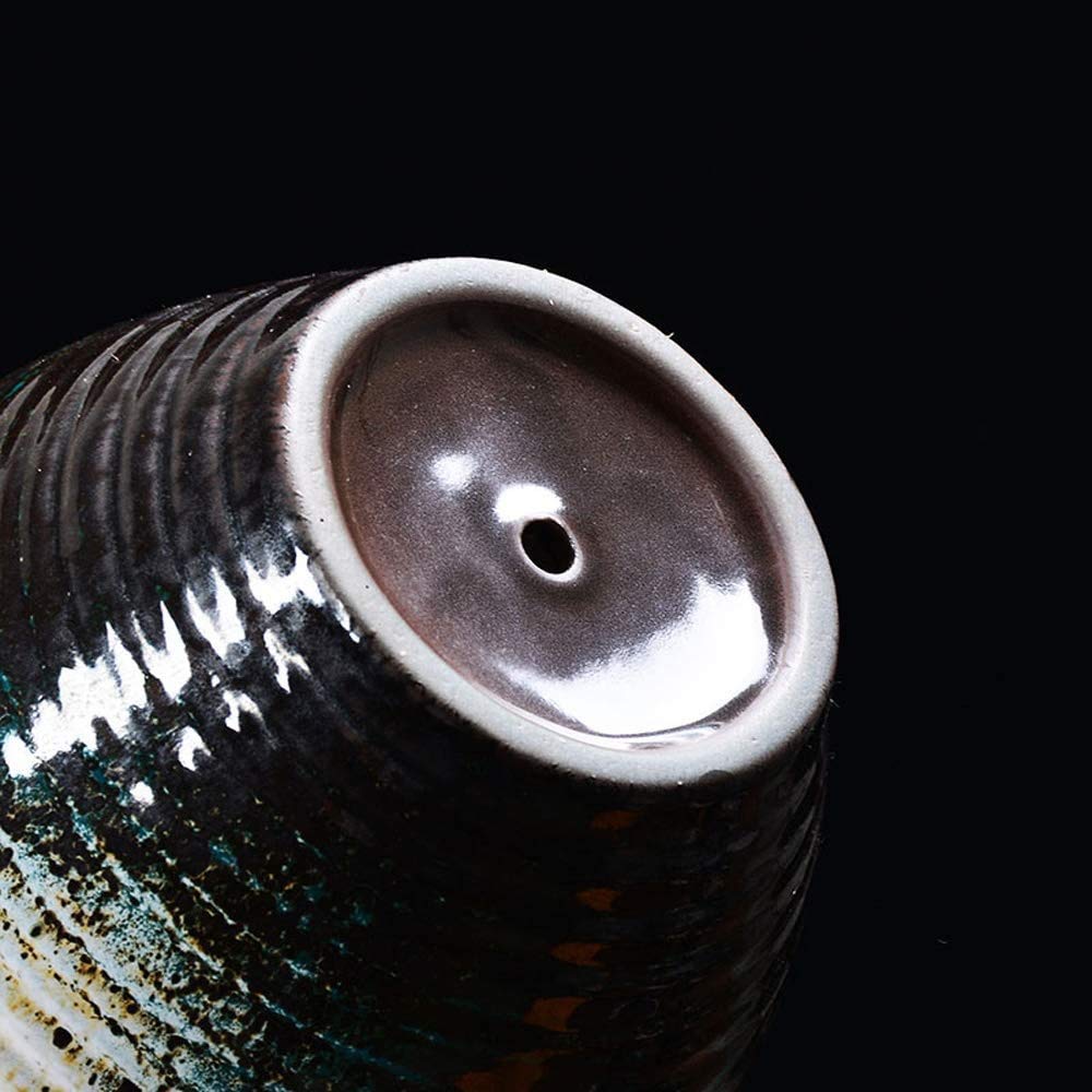 kreatywna szmaragdowa doniczka ceramiczna dużego kalibru zielone rośliny doniczka ceramiczna wewnętrzna mięsista roślina duże bonsai wisząca orchidea zielona rzodkiewka doniczka na mięso