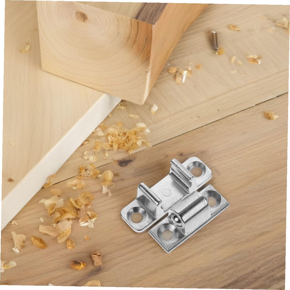 VALICLUD 6pcs Universal Range Hood Panel Fasteners Metal Glass Door Latches High-temperature Resistant Stainless Steel Kitchen Appliance Hardware Replacement Parts