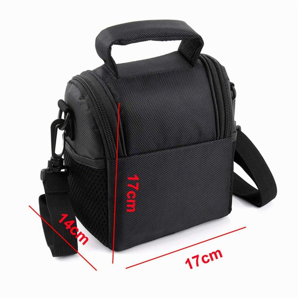 HUIOP Estuche para Cámara SLR/DSLR, Bolsa de Transporte de Hombro Acolchada, Accesorio de Fotografía Impermeable y Antichoque