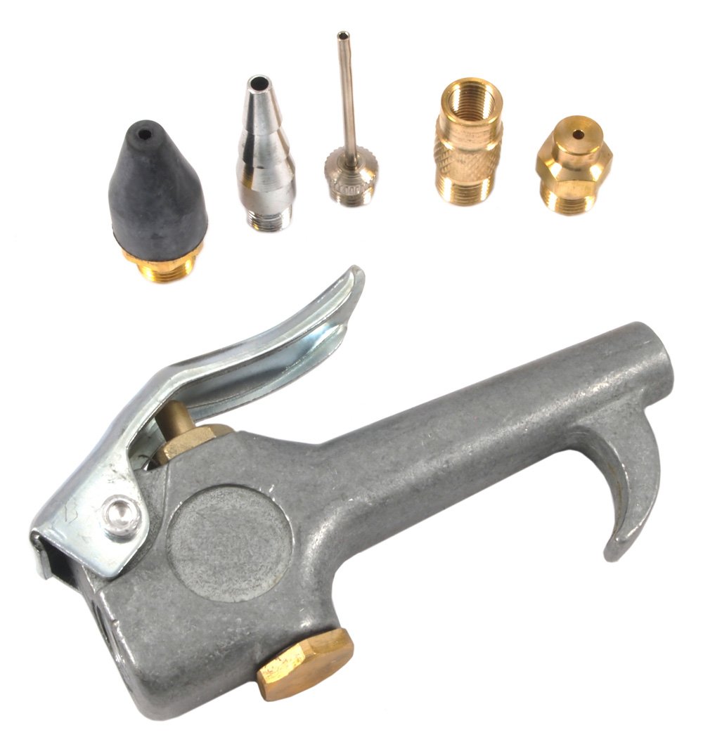 Forney 75529 Air Blow Gun, Deluxe Blow Gun Kit