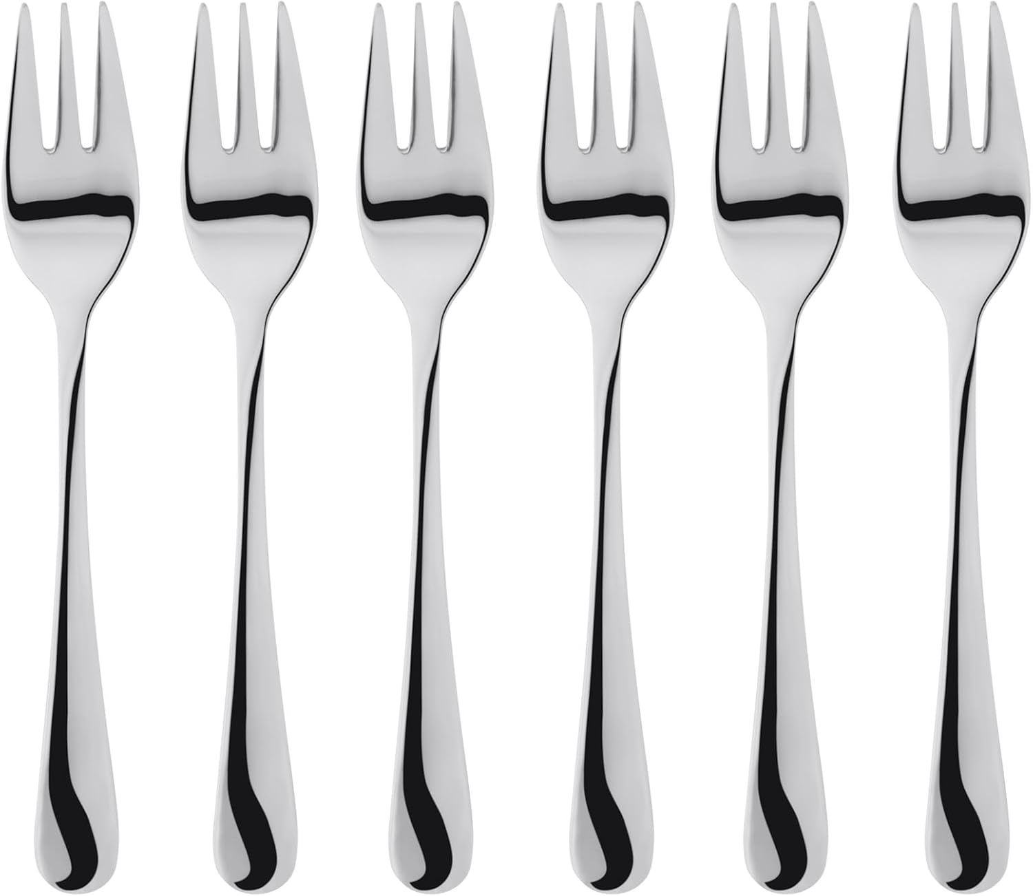 Judge Cake Forks, Silver, Set of 6 by Judge