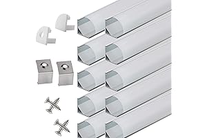 6.6FT LED Aluminum Channel V-Shaped System for StarlandLed Lights