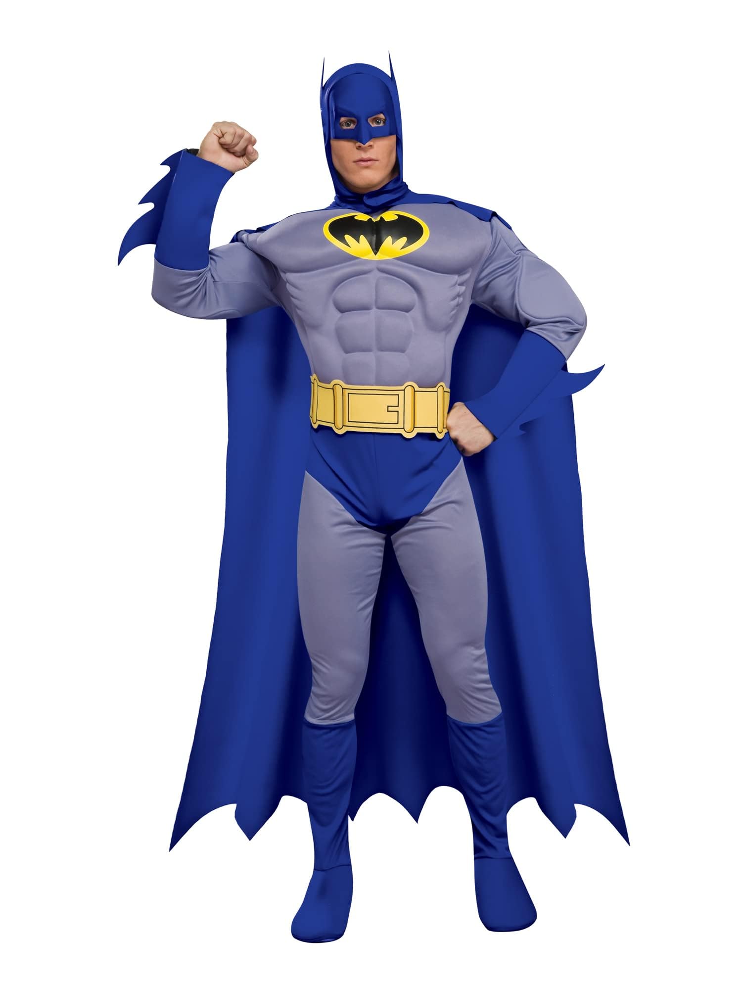 Rubies Official Batman Deluxe, Adult Costume - Medium Halloween